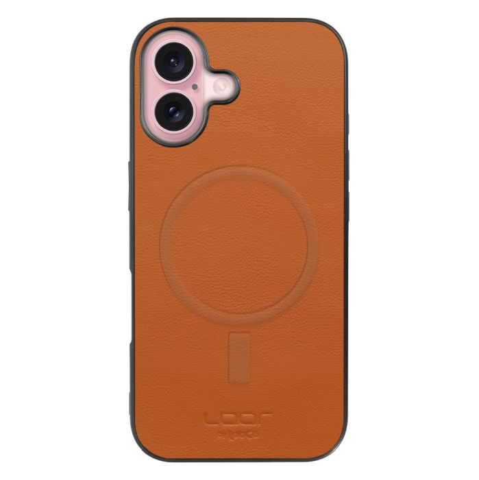 [ LOOF BASIC-SHELL MagSafe対応] iPhone 16 iPhone16 アイフォン16 iPhone 16 アイフォン 16 ケース カバー スマホケース 本革 レザー シンプル ストラップホール  MagSafe対応 [ iPhone 16 ]