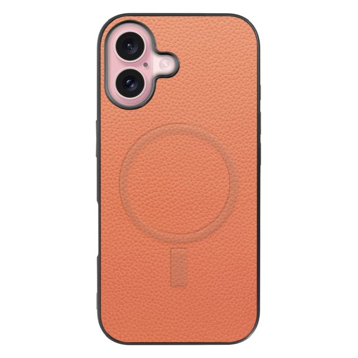 [ LOOF LUXURY-SHELL MagSafe対応 ] iPhone 16 iPhone16 アイフォン16 iPhone 16 アイフォン 16 スマホケース 背面 ケース カバー ハードケース 本革 ストラップホール  MagSafe対応 [ iPhone 16 ]
