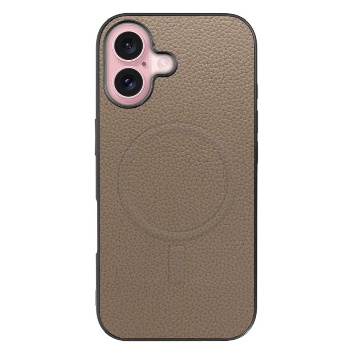 [ LOOF LUXURY-SHELL MagSafe対応 ] iPhone 16 iPhone16 アイフォン16 iPhone 16 アイフォン 16 スマホケース 背面 ケース カバー ハードケース 本革 ストラップホール  MagSafe対応 [ iPhone 16 ]