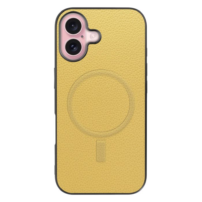 [ LOOF LUXURY-SHELL MagSafe対応 ] iPhone 16 iPhone16 アイフォン16 iPhone 16 アイフォン 16 スマホケース 背面 ケース カバー ハードケース 本革 ストラップホール  MagSafe対応 [ iPhone 16 ]