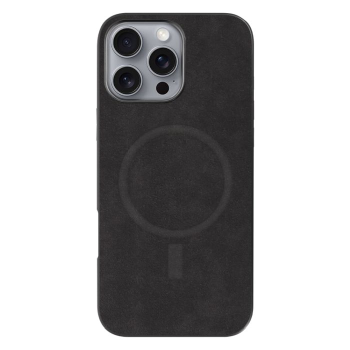 [ LOOF ALCANTARA-SHELL MagSafe対応 ] iPhone 16 Pro Max iPhone16 Pro Max アイフォン16 プロ マックス iPhone 16 16ProMax アイフォン 16 ケース カバー スマホケース アルカンターラ シンプル ストラップホール MagSafe対応 [ IP16PM ]