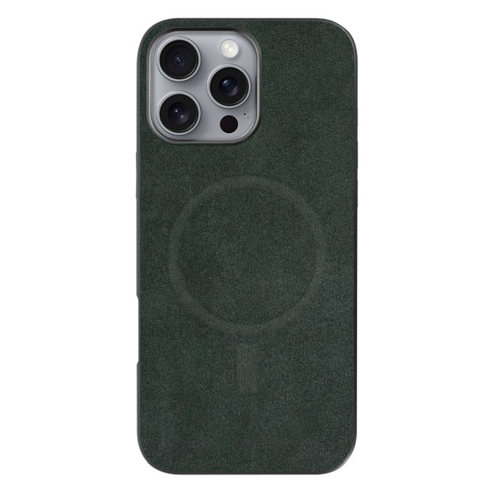 [ LOOF ALCANTARA-SHELL MagSafe対応 ] iPhone 16 Pro Max iPhone16 Pro Max アイフォン16 プロ マックス iPhone 16 16ProMax アイフォン 16 ケース カバー スマホケース アルカンターラ シンプル ストラップホール MagSafe対応 [ IP16PM ]