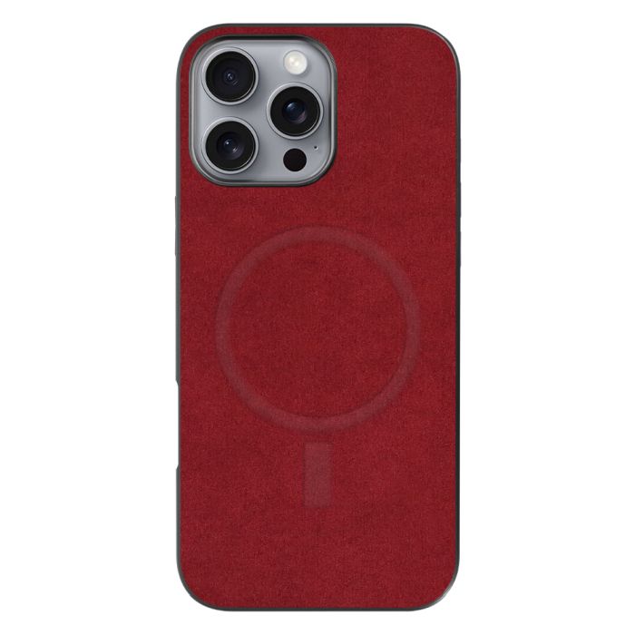 [ LOOF ALCANTARA-SHELL MagSafe対応 ] iPhone 16 Pro Max iPhone16 Pro Max アイフォン16 プロ マックス iPhone 16 16ProMax アイフォン 16 ケース カバー スマホケース アルカンターラ シンプル ストラップホール MagSafe対応 [ IP16PM ]