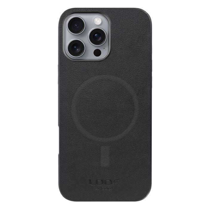 [ LOOF BASIC-SHELL MagSafe対応] iPhone 16 Pro Max アイフォン16 プロ マックス ケース カバー スマホケース 本革 レザー シンプル ストラップホール  MagSafe対応 [ iPhone 16 Pro Max ]