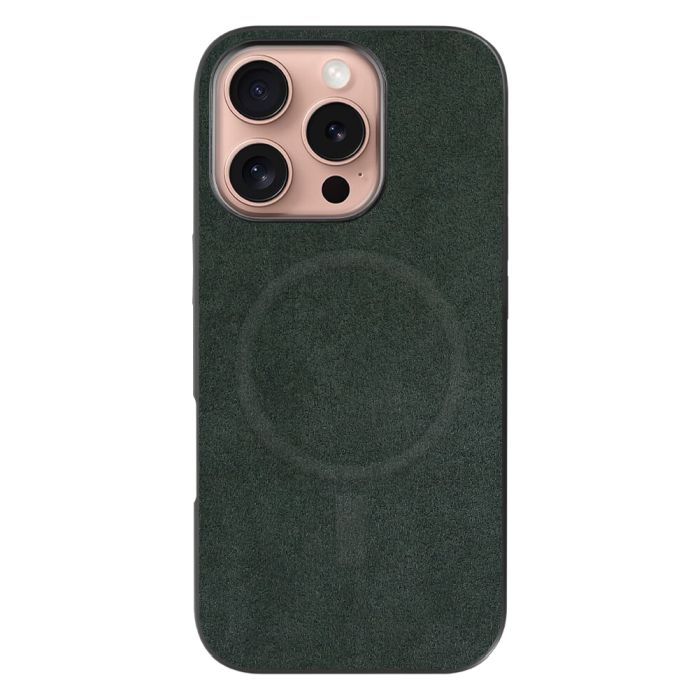 [ LOOF ALCANTARA-SHELL MagSafe対応 ] iPhone 16 Pro iPhone16 Pro アイフォン16 プロ iPhone 16 Pro 16Pro アイフォン 16 ケース カバー スマホケース アルカンターラ シンプル ストラップホール MagSafe対応 [ iPhone 16 Pro ]
