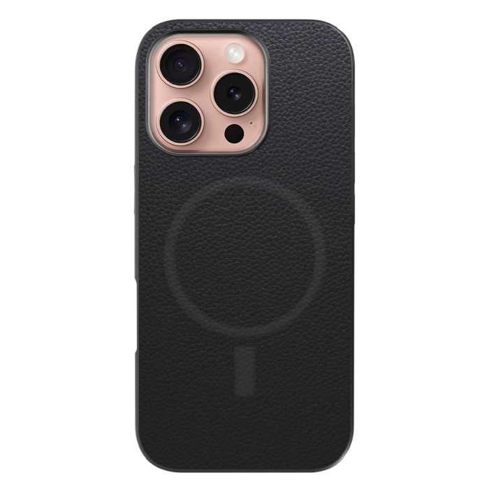 [ LOOF LUXURY-SHELL MagSafe対応 ] iPhone 16 Pro アイフォン16 プロ スマホケース 背面 ケース カバー ハードケース 本革 ストラップホール  MagSafe対応 [ iPhone 16 Pro ]