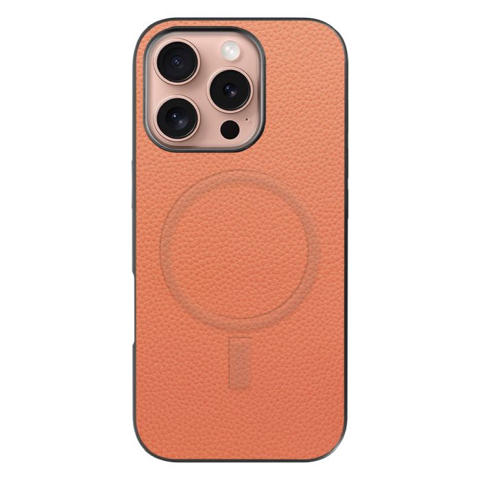 [ LOOF LUXURY-SHELL MagSafe対応 ] iPhone 16 Pro iPhone16 Pro アイフォン16 プロ iPhone 16 Pro 16Pro アイフォン 16 スマホケース 背面 ケース カバー ハードケース 本革 ストラップホール  MagSafe対応 [ iPhone 16 Pro ]