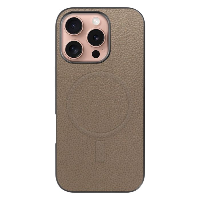 [ LOOF LUXURY-SHELL MagSafe対応 ] iPhone 16 Pro iPhone16 Pro アイフォン16 プロ iPhone 16 Pro 16Pro アイフォン 16 スマホケース 背面 ケース カバー ハードケース 本革 ストラップホール  MagSafe対応 [ iPhone 16 Pro ]