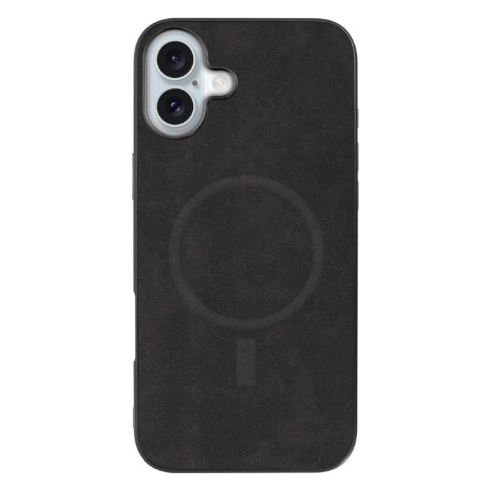 [ LOOF ALCANTARA-SHELL MagSafe対応 ] iPhone 16 Plus iPhone16 Plus アイフォン16 プラス iPhone 16 Plus 16Plus アイフォン 16 ケース カバー スマホケース アルカンターラ シンプル ストラップホール MagSafe対応 [ iPhone 16 Plus ]
