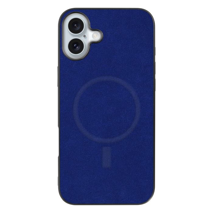 [ LOOF ALCANTARA-SHELL MagSafe対応 ] iPhone 16 Plus iPhone16 Plus アイフォン16 プラス iPhone 16 Plus 16Plus アイフォン 16 ケース カバー スマホケース アルカンターラ シンプル ストラップホール MagSafe対応 [ iPhone 16 Plus ]