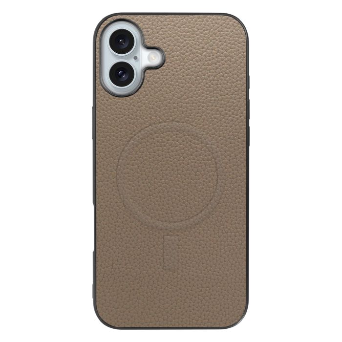 [ LOOF LUXURY-SHELL MagSafe対応 ] iPhone 16 Plus iPhone16 Plus アイフォン16 プラス iPhone 16 Plus 16Plus アイフォン 16 スマホケース 背面 ケース カバー ハードケース 本革 ストラップホール  MagSafe対応 [ iPhone 16 Plus ]