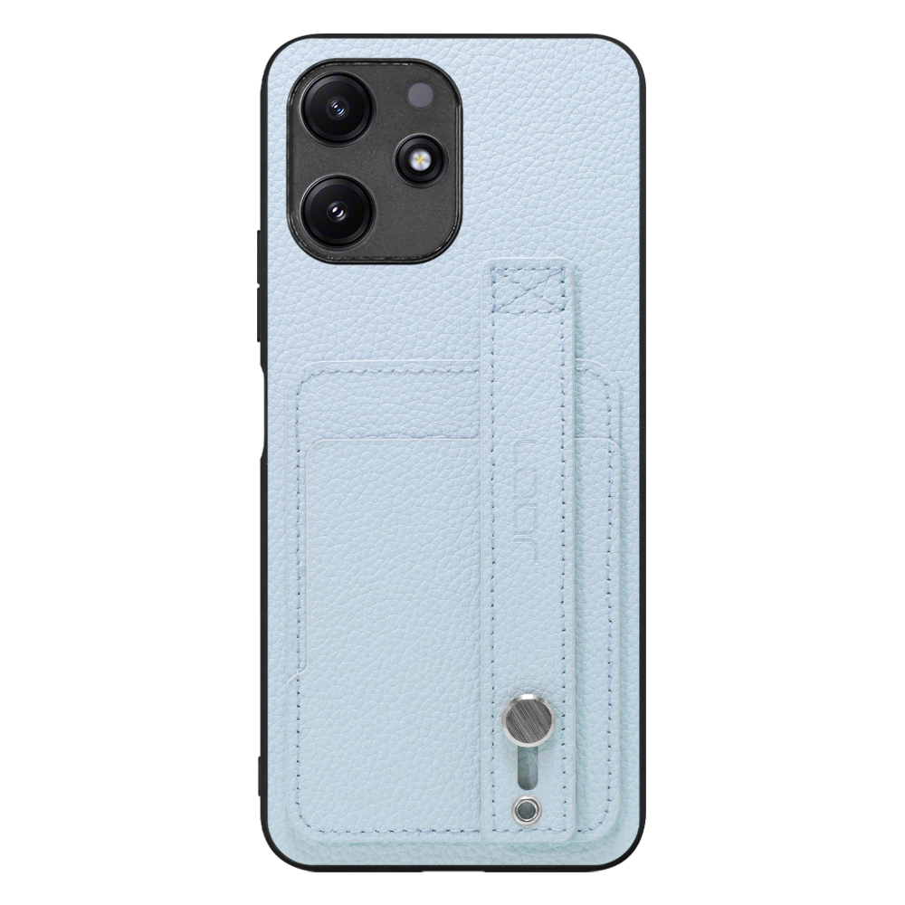 [ LOOF HOLD-SHELL CARD ] Xiaomi Redmi 12 5G XIG03 Redmi12 5G スマホケース 背面 ケース カバー ハードケース 背面ベルト カード入れ 本革 ストラップホール [ Xiaomi Redmi 12 5G ]