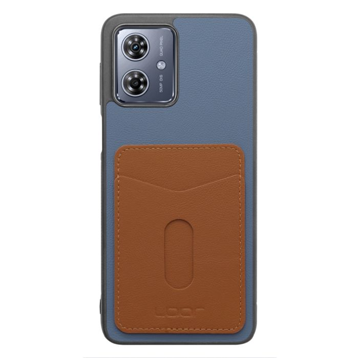 [ LOOF PASS-SHELL (LEATHER Ver.) スライド ] moto g64 5G / g64y 5G  スマホケース 背面 ケース カバー ハードケース カード収納 カードホルダー ストラップホール [ moto g64 5G / g64y 5G ]