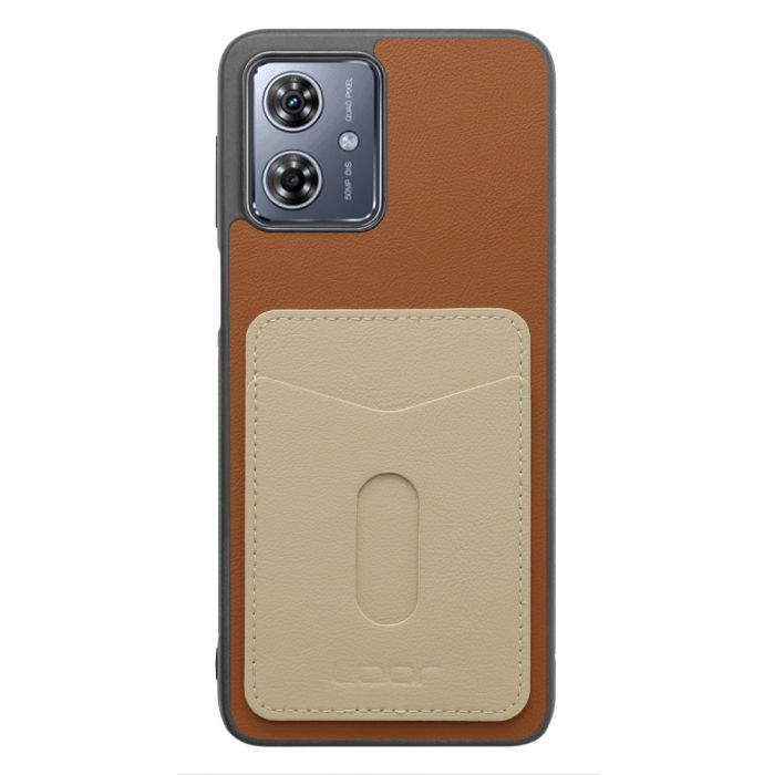 [ LOOF PASS-SHELL (LEATHER Ver.) スライド ] moto g64 5G / g64y 5G  スマホケース 背面 ケース カバー ハードケース カード収納 カードホルダー ストラップホール [ moto g64 5G / g64y 5G ]