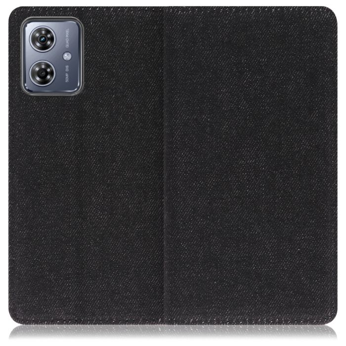 [ LOOF DENIM ] moto g64 5G / g64y 5G  スマホケース ケース カバー 手帳型ケース カード収納 マグネット付き デニム ベルトなし [ moto g64 5G / g64y 5G ]