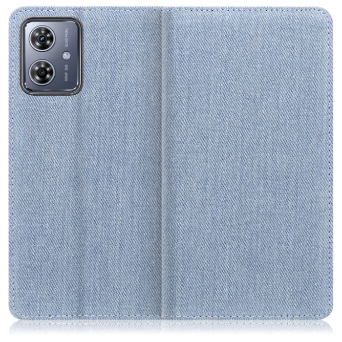 [ LOOF DENIM ] moto g64 5G / g64y 5G  スマホケース ケース カバー 手帳型ケース カード収納 マグネット付き デニム ベルトなし [ moto g64 5G / g64y 5G ]