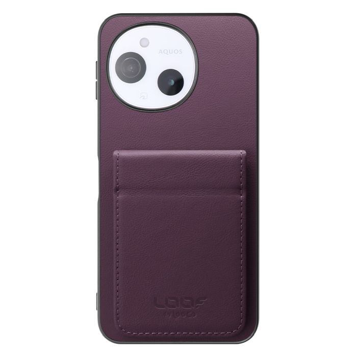 LooCo Official Shop / [ LOOF BASIC-SHELL SLIM CARD 2カード ] AQUOS
