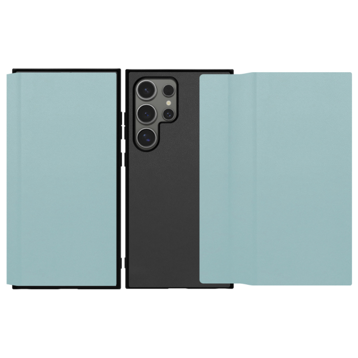 [ LOOF SLIM-FIT ] Galaxy S24 Ultra s24ultra スマホケース 背面 ケース カバー 手帳型 ハードケース カード収納 ポケットあり/なし マグネットなし ストラップホール [ Galaxy S24 Ultra ]