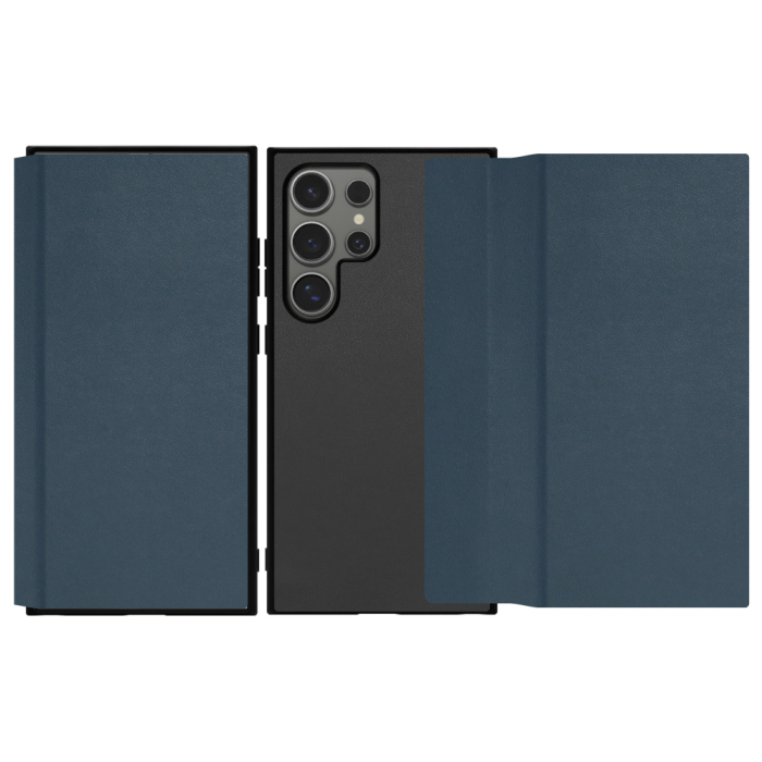 [ LOOF SLIM-FIT ] Galaxy S24 Ultra s24ultra スマホケース 背面 ケース カバー 手帳型 ハードケース カード収納 ポケットあり/なし マグネットなし ストラップホール [ Galaxy S24 Ultra ]