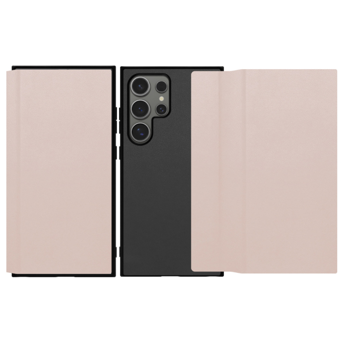 [ LOOF SLIM-FIT ] Galaxy S24 Ultra s24ultra スマホケース 背面 ケース カバー 手帳型 ハードケース カード収納 ポケットあり/なし マグネットなし ストラップホール [ Galaxy S24 Ultra ]