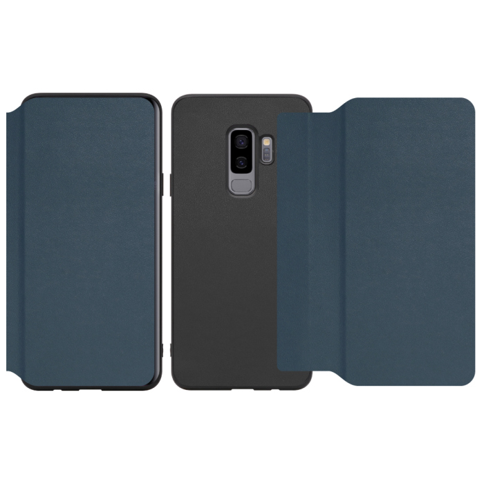 [ LOOF SLIM-FIT ] Galaxy S9+ SC-03K / SCV39 s9plus s9 Plus スマホケース 背面 ケース カバー 手帳型 ハードケース カード収納 ポケットなし マグネットなし ストラップホール [ Galaxy S9+ ]