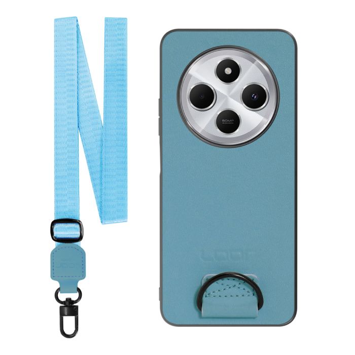 [ LOOF STRAP-SHELL ] Xiaomi Redmi 14C 14C Redmi14C スマホケース 背面 ケース カバー ハードケース ショルダー スマホショルダー ハンドストラップ  本革 [ Xiaomi Redmi 14C ]