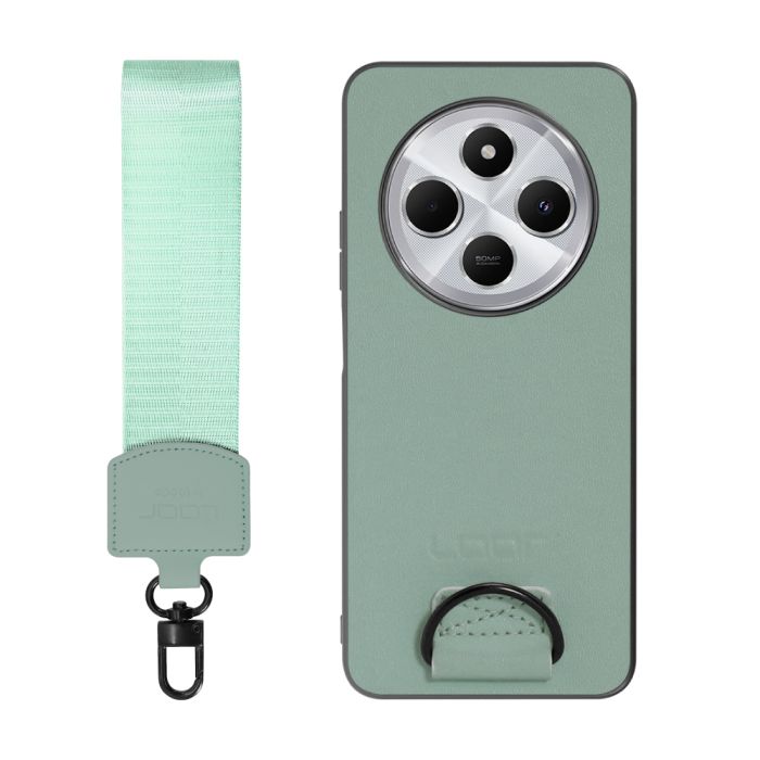 [ LOOF STRAP-SHELL ] Xiaomi Redmi 14C 14C Redmi14C スマホケース 背面 ケース カバー ハードケース ショルダー スマホショルダー ハンドストラップ  本革 [ Xiaomi Redmi 14C ]