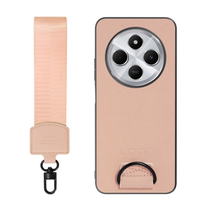 [ LOOF STRAP-SHELL ] Xiaomi Redmi 14C 14C Redmi14C スマホケース 背面 ケース カバー ハードケース ショルダー スマホショルダー ハンドストラップ  本革 [ Xiaomi Redmi 14C ]