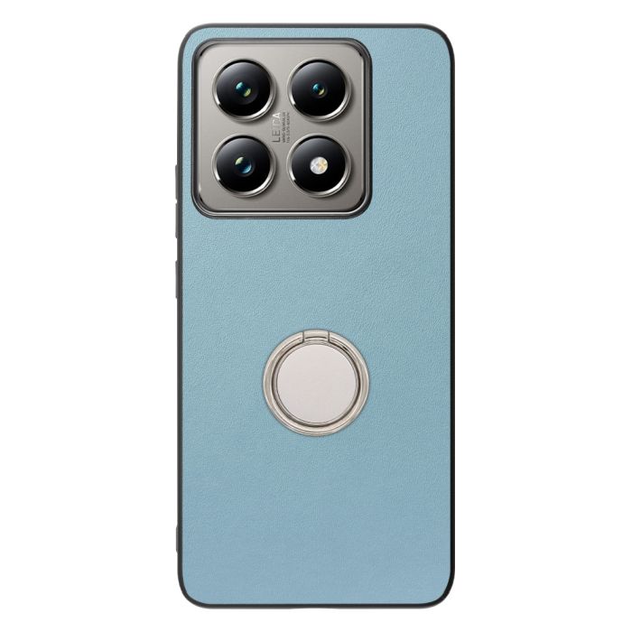 [ LOOF RING-SHELL (シンプル Ver.) ] Xiaomi 14T Pro  14TPro スマホケース 背面 ケース カバー ハードケース スマホリング リング付き 本革 ストラップホール [ Xiaomi 14T Pro  ]