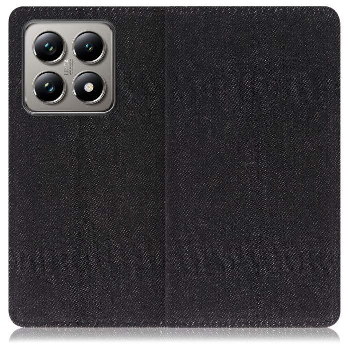 [ LOOF DENIM ] Xiaomi 14T Pro  14TPro スマホケース ケース カバー 手帳型ケース カード収納 マグネット付き デニム ベルトなし [ Xiaomi 14T Pro  ]