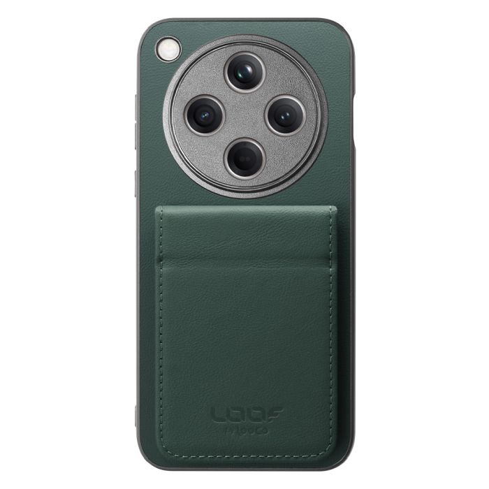 [ LOOF BASIC-SHELL SLIM CARD 2カード ] OPPO Find X8 CPH2651 ケース 背面 カード収納 カード入れ カードポケット カバー スマホケース 薄型 大容量 本革 [ OPPO Find X8 ]
