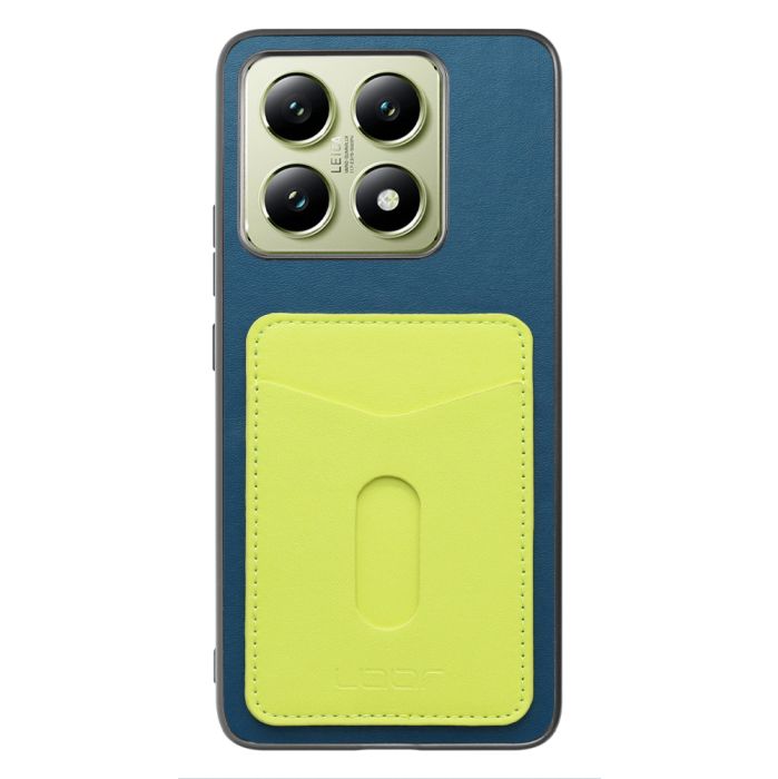 [ LOOF PASS-SHELL ] Xiaomi 14T XIG06 スマホケース 背面 ケース カバー ハードケース カード収納 カードホルダー ストラップホール [ Xiaomi 14T ]