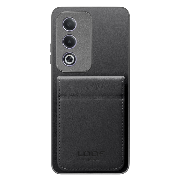 [ LOOF BASIC-SHELL SLIM CARD 2カード ] OPPO A3 5G CPH2639 ケース 背面 カード収納 カード入れ カードポケット カバー スマホケース 薄型 大容量 本革 [ OPPO A3 5G ]
