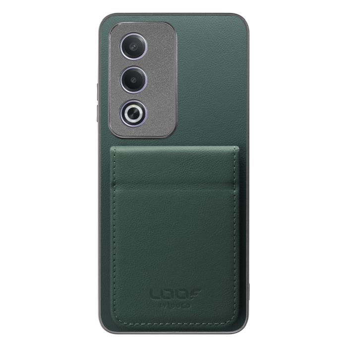 [ LOOF BASIC-SHELL SLIM CARD 2カード ] OPPO A3 5G CPH2639 ケース 背面 カード収納 カード入れ カードポケット カバー スマホケース 薄型 大容量 本革 [ OPPO A3 5G ]