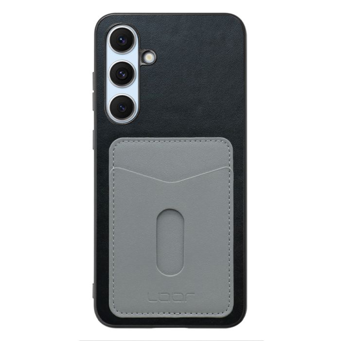 [ LOOF PASS-SHELL スライド] Galaxy S24 FE SM-S721Q / SCG30 ギャラクシー s24fe スマホケース 背面 ケース カバー ハードケース カード収納 カードホルダー ストラップホール [ Galaxy S24 FE ]