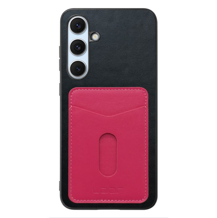 [ LOOF PASS-SHELL スライド] Galaxy S24 FE SM-S721Q / SCG30 ギャラクシー s24fe スマホケース 背面 ケース カバー ハードケース カード収納 カードホルダー ストラップホール [ Galaxy S24 FE ]