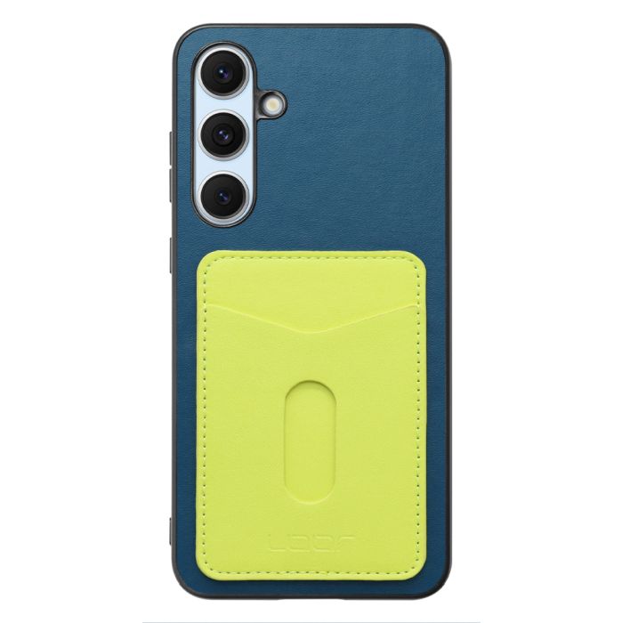 [ LOOF PASS-SHELL スライド] Galaxy S24 FE SM-S721Q / SCG30 ギャラクシー s24fe スマホケース 背面 ケース カバー ハードケース カード収納 カードホルダー ストラップホール [ Galaxy S24 FE ]