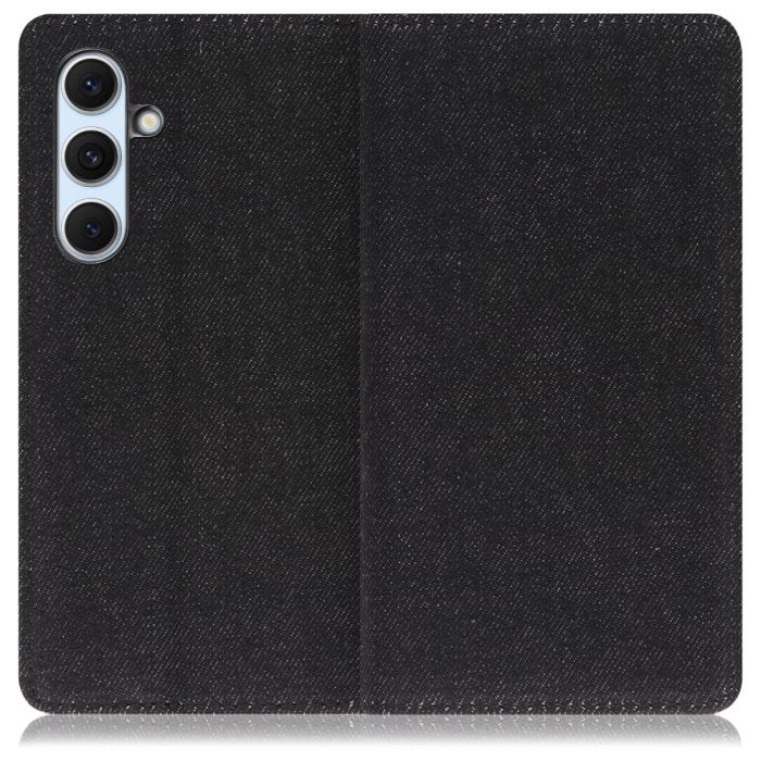 [ LOOF DENIM ] Galaxy S24 FE SM-S721Q / SCG30 ギャラクシー s24fe スマホケース ケース カバー 手帳型ケース カード収納 マグネット付き デニム ベルトなし [ Galaxy S24 FE ]