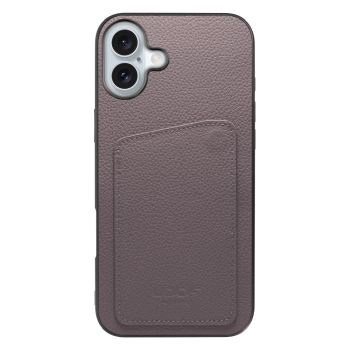 [ LOOF INVISIBLE CARD CASE-SHELL ] iPhone 16 Plus iPhone16 Plus アイフォン16 プラス iPhone 16 Plus 16Plus アイフォン 16 スマホケース 背面 ケース カバー 本革 見えない収納 カード 見えない 落ちない マグネット [ iPhone 16 Plus ]