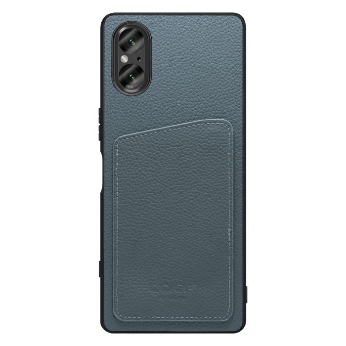 [ LOOF INVISIBLE CARD CASE-SHELL ] Xperia 5 V SO-53D / SOG12 5V Xperia5V スマホケース 背面 ケース カバー 本革 見えない収納 カード 見えない 落ちない マグネット [ Xperia 5 V ]