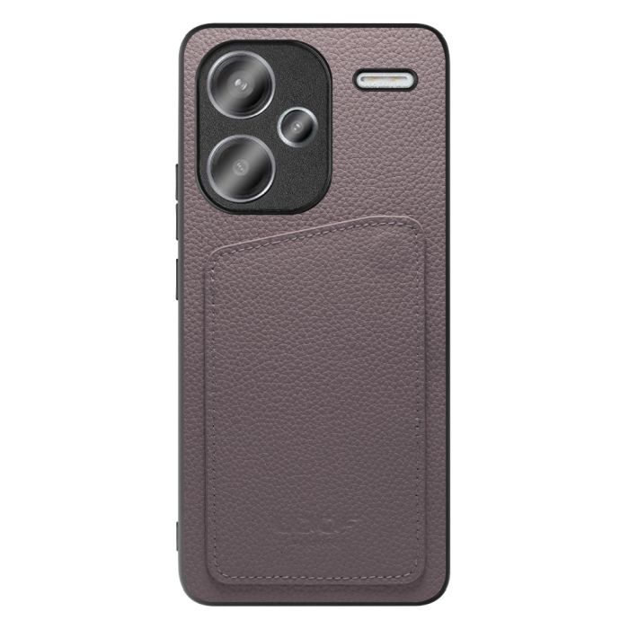 [ LOOF INVISIBLE CARD CASE-SHELL ] Xiaomi Redmi Note 13 Pro+ 5G  スマホケース 背面 ケース カバー 本革 見えない収納 カード 見えない 落ちない マグネット [ Redmi Note 13 Pro+ 5G ]