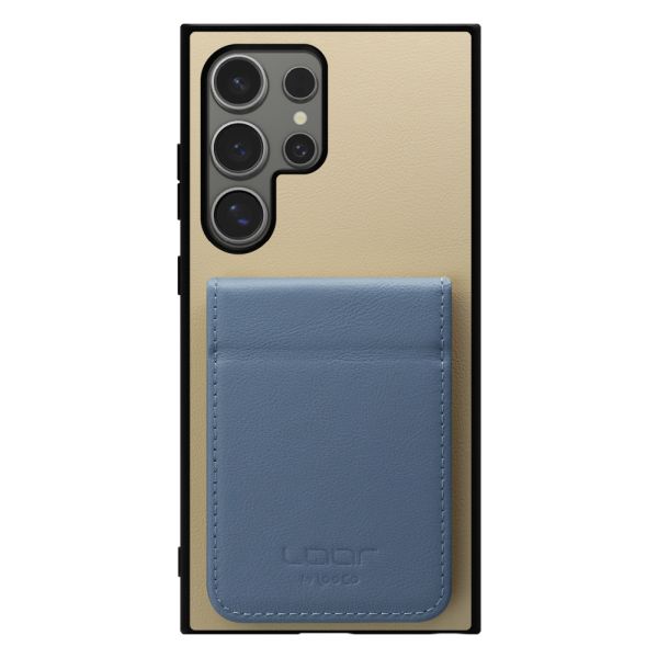 [ LOOF BASIC-SHELL SLIM CARD 2カード ] Galaxy S24 Ultra s24ultra ケース 背面 カード収納 カード入れ カードポケット カバー スマホケース 薄型 大容量 本革 [ Galaxy S24 Ultra ]