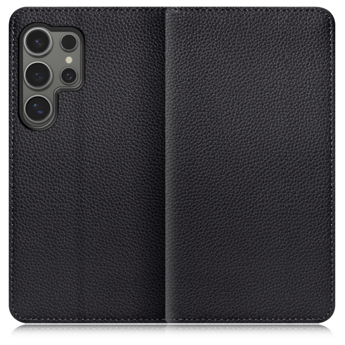 [ LOOF BOOK ] Galaxy S24 Ultra s24ultra スマホケース ケース カバー 手帳型ケース カード収納 本革 マグネットなし ベルトなし [ Galaxy S24 Ultra ]