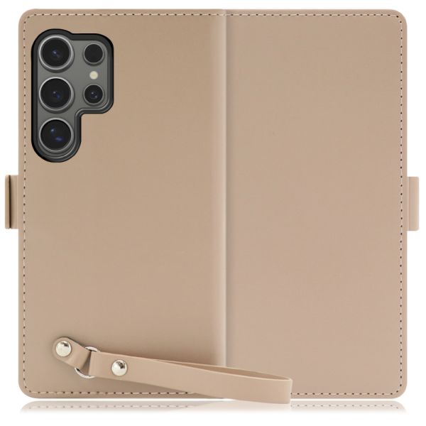 [ LOOF MACARON ] Galaxy S24 Ultra s24ultra スマホケース ケース カバー 手帳型ケース カード収納 ストラップ ベルト付き マグネット付き 本革 [ Galaxy S24 Ultra ]