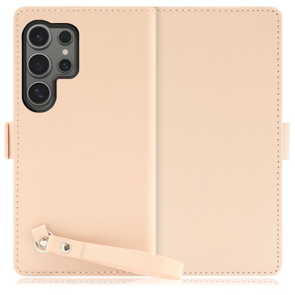 [ LOOF MACARON ] Galaxy S24 Ultra s24ultra スマホケース ケース カバー 手帳型ケース カード収納 ストラップ ベルト付き マグネット付き 本革 [ Galaxy S24 Ultra ]