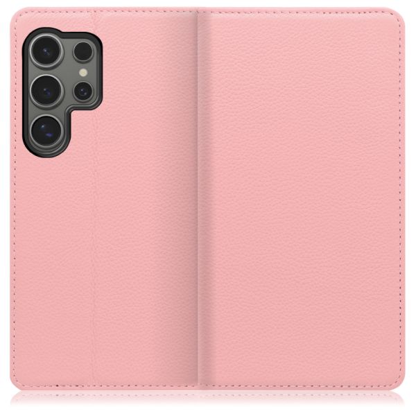 [ LOOF PASTEL ] Galaxy S24 Ultra s24ultra スマホケース ケース カバー 手帳型ケース カード収納 マグネット付き 本革 ベルトなし [ Galaxy S24 Ultra ]