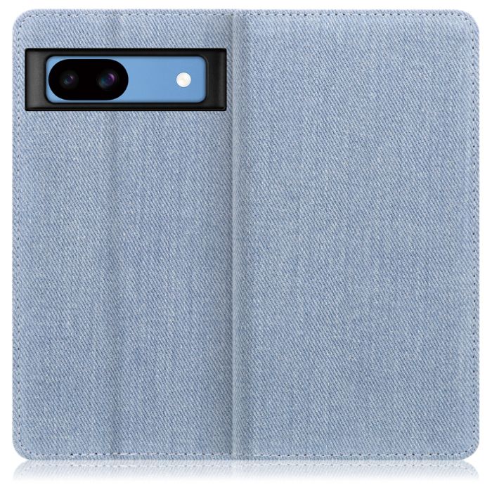 [ LOOF DENIM ] Google Pixel 8a googlepixel8a Pixel8a ピクセル8a スマホケース ケース カバー 手帳型ケース カード収納 マグネット付き デニム ベルトなし [ Google Pixel 8a ]