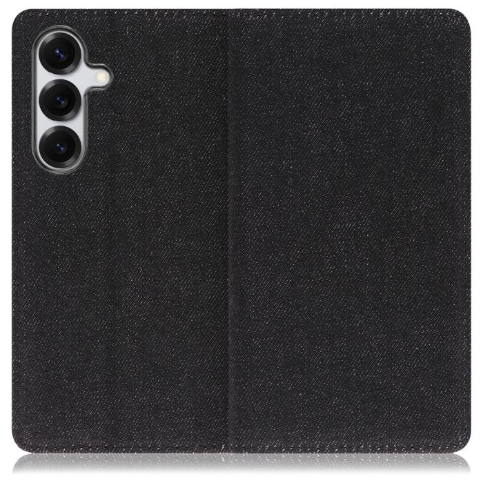 [ LOOF DENIM ] Galaxy S25 SC-51F スマホケース ケース カバー 手帳型ケース カード収納 マグネット付き デニム ベルトなし [ Galaxy S25 ]