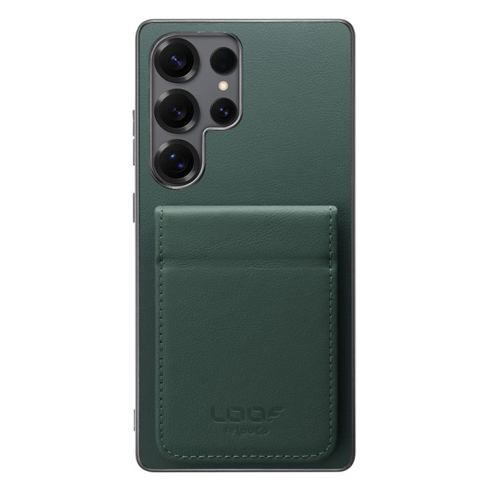 [ LOOF FOLD ] Galaxy S25 Ultra SC-52F ケース 背面 カード収納 カード入れ カードポケット カバー スマホケース 薄型 大容量 本革 [ Galaxy S25 Ultra ]