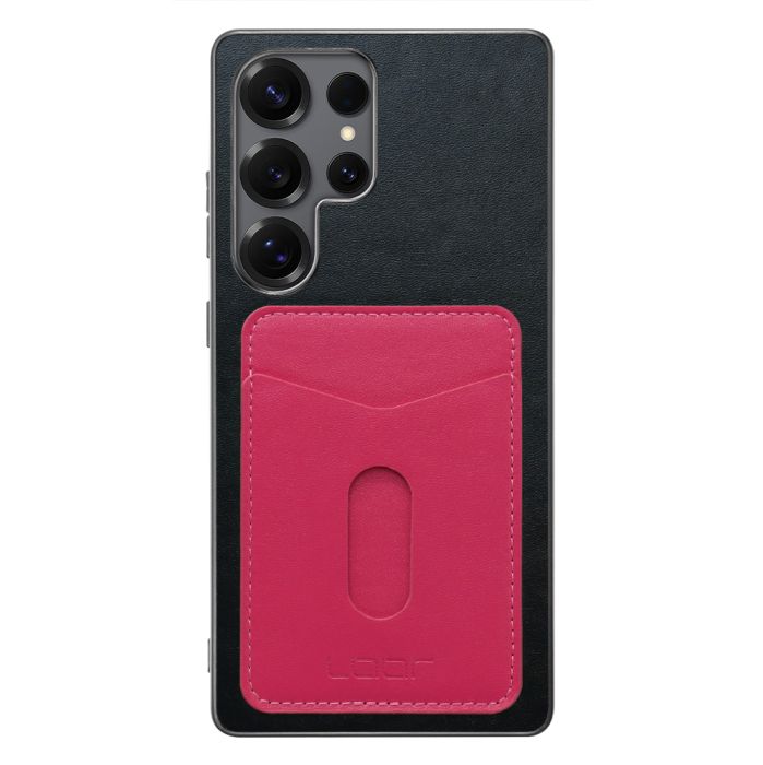 [ LOOF PASS-SHELL スライド] Galaxy S25 Ultra SC-52F スマホケース 背面 ケース カバー ハードケース カード収納 カードホルダー ストラップホール [ Galaxy S25 Ultra ]
